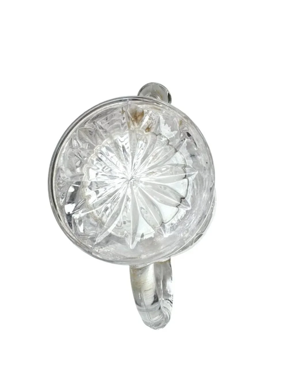 Miniature Lead Crystal Watering Can Toothpick Holder